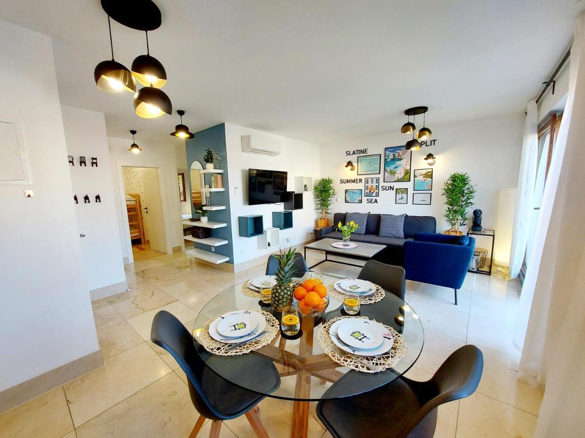 Apartment Livia Slatine Bagian luar foto